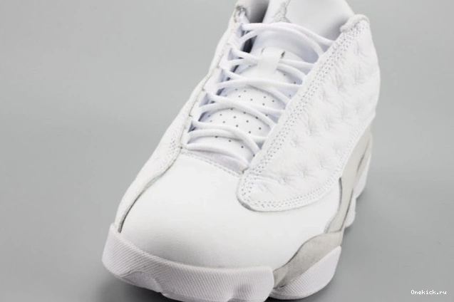 One Kick mens 13 white Air LowPure Money Jordan 310810-100 0717
